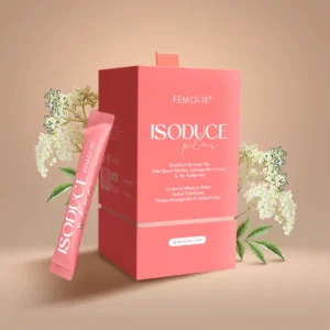 FEMOIRE ISOduce護宮花茶 產品盒裝與沖泡包
