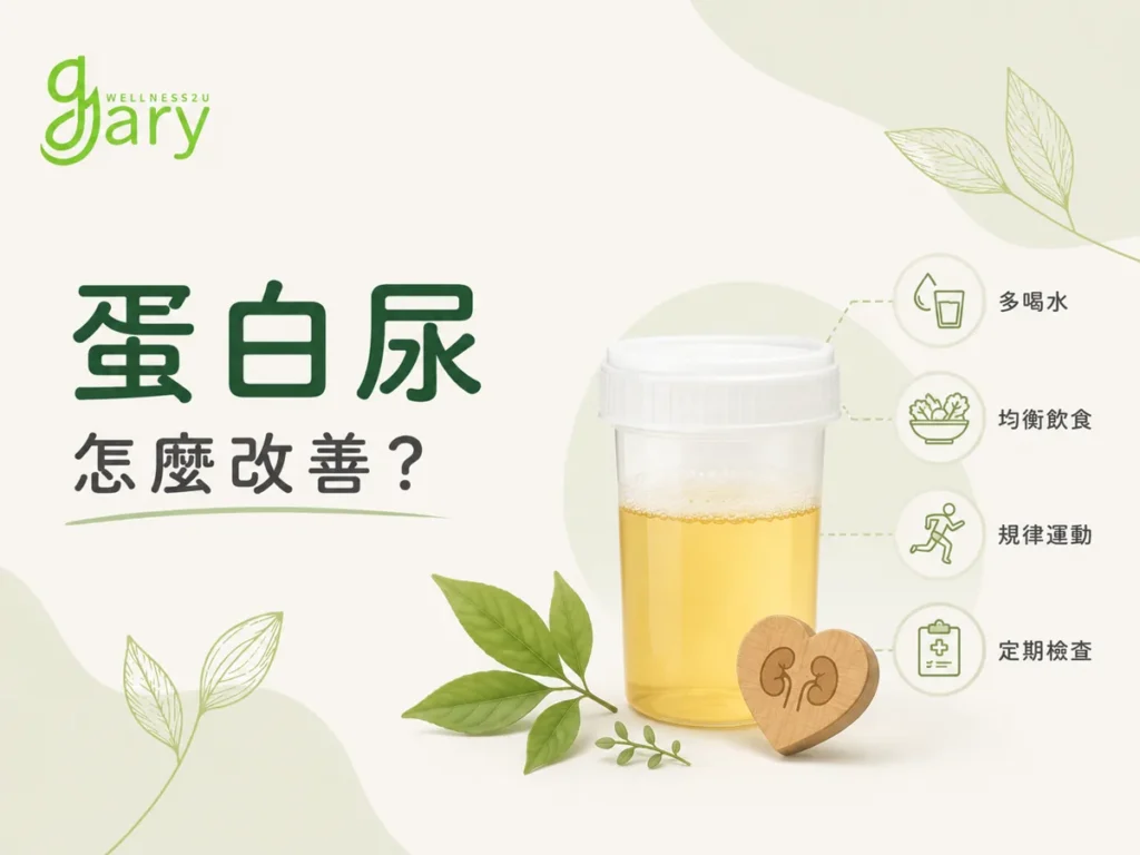 蛋白尿點樣改善？