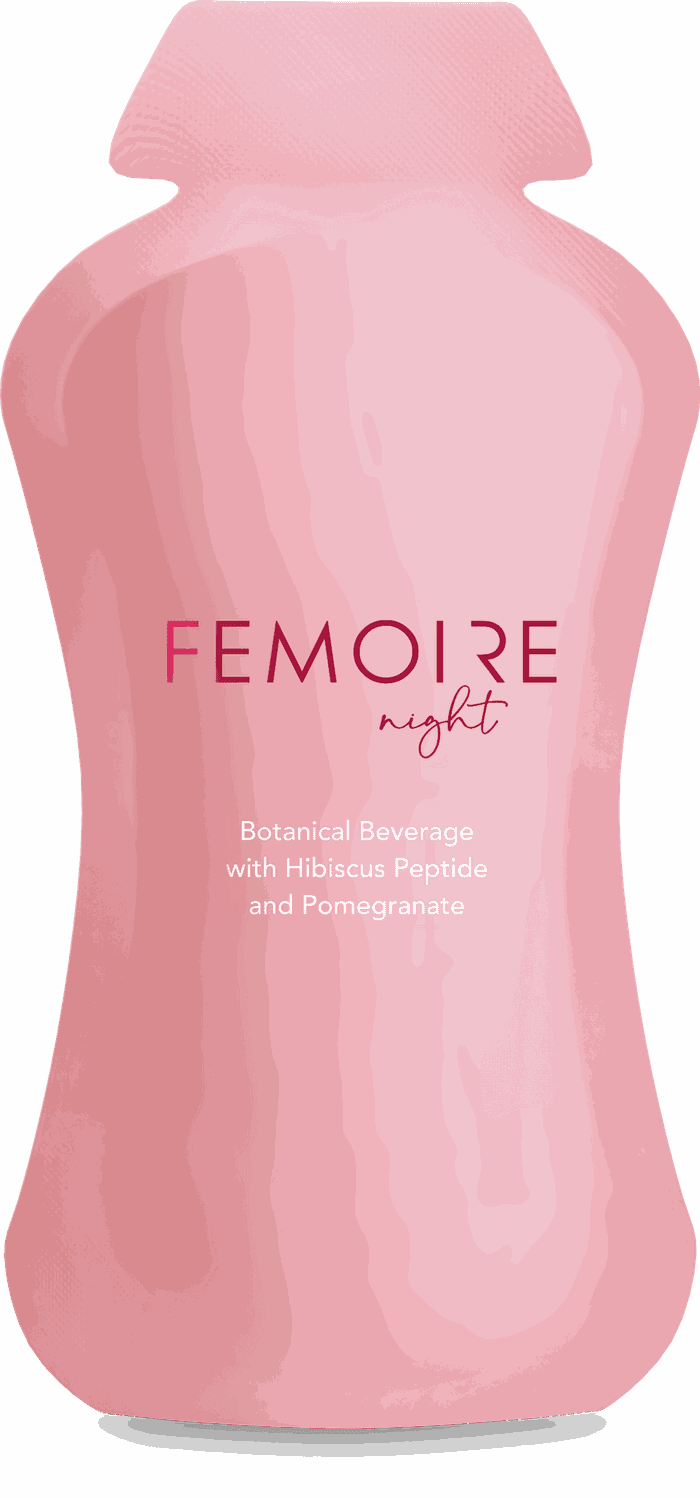 Femoire Night 夜間修復木槿花肽石榴植物飲